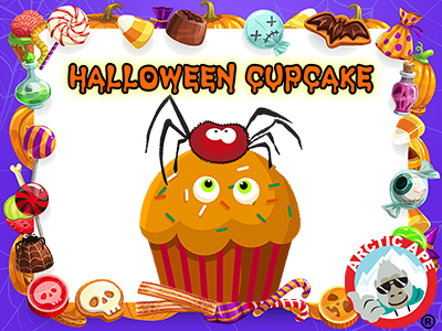 FROZEN-YOGURT-HALLOWEEN-CUPCAKE-SAN-ANTONIO